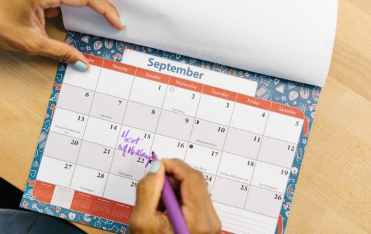 Calendar Ideas for a Charity Sale